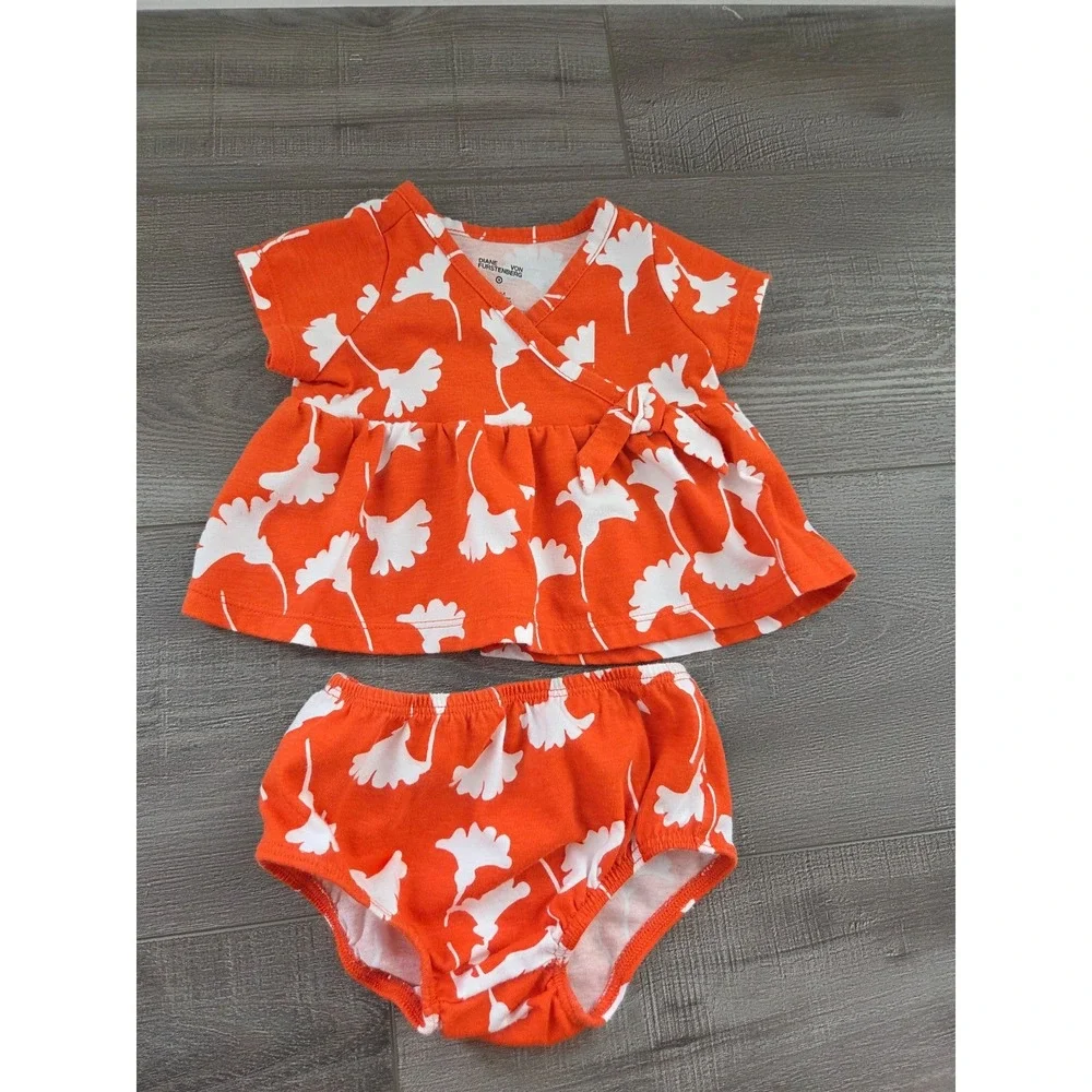 Diane Von Furstenberg baby girl outfit 0-3 mos
